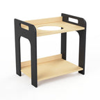 Montessori Wooden Washbasin With Storage for Kids - Small