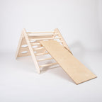 2-in-1 Montessori Climbing Triangle With Ramp