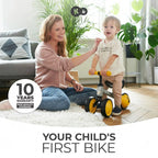 Balance Bike CUTIE - Yellow