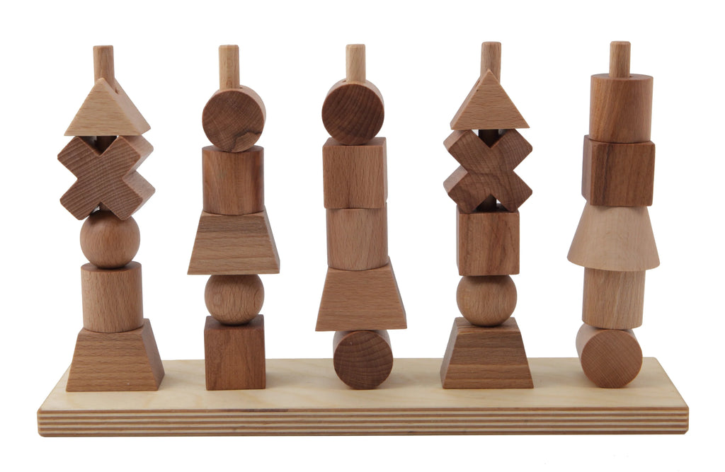 Wooden Fence Puzzle - Natural