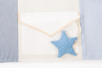 Small baby activity mat, 100x100 cm - Blue
