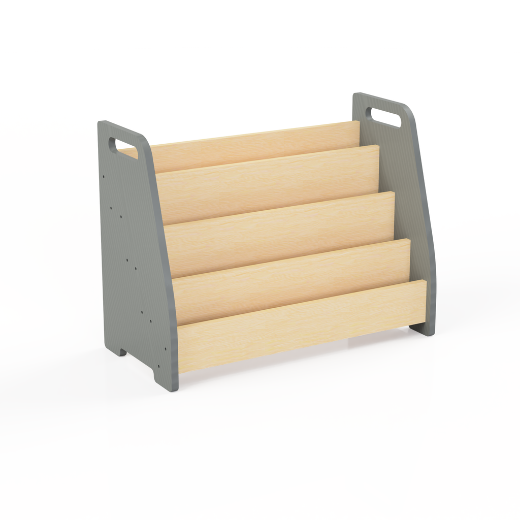 Montessori Wooden Front Facing Book Display For Kids