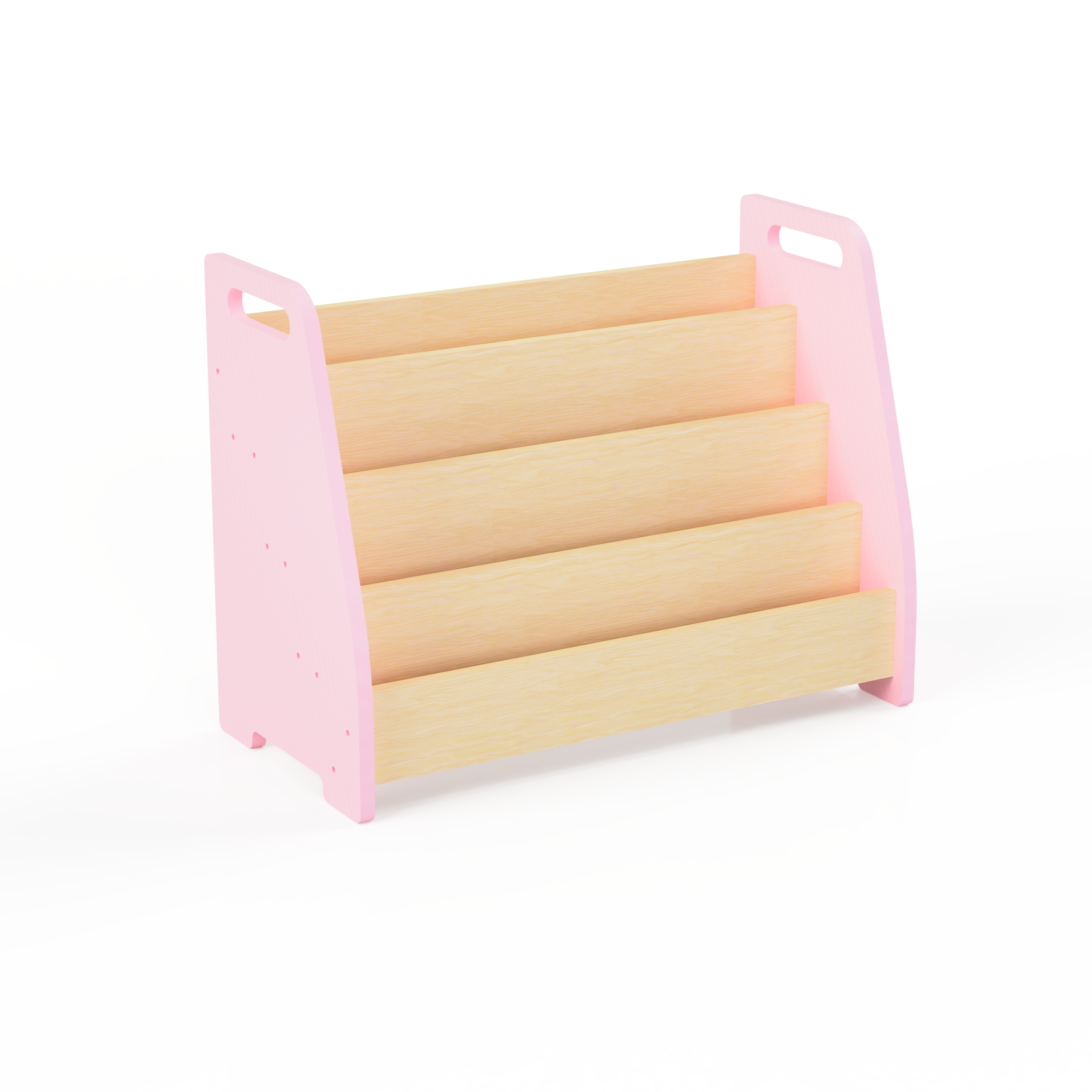 Montessori Wooden Front Facing Book Display For Kids
