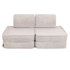 Small Modular Sofa for Kids - Aesthetic Ecru