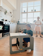 4in1 Creative Tower with Blackboard And Slide