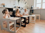 4in1 Creative Tower with Blackboard And Slide