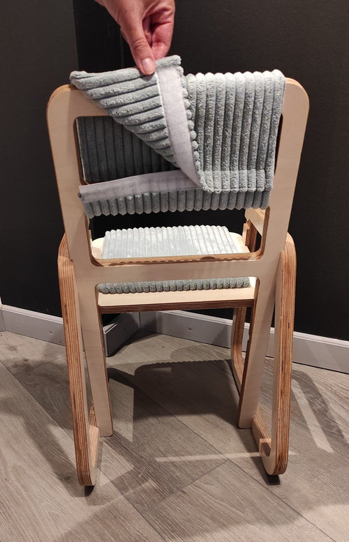 Adjustable Children Chair Julle - Mint Green