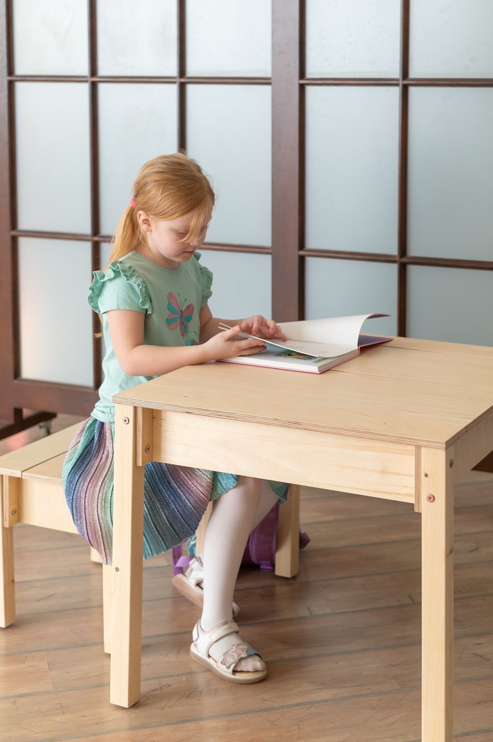 Smart Storage Table and Chair Set