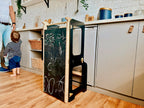 4in1 Creative Tower with Blackboard And Slide