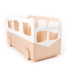 Kids Toy Storage Box on Wheels - Bus