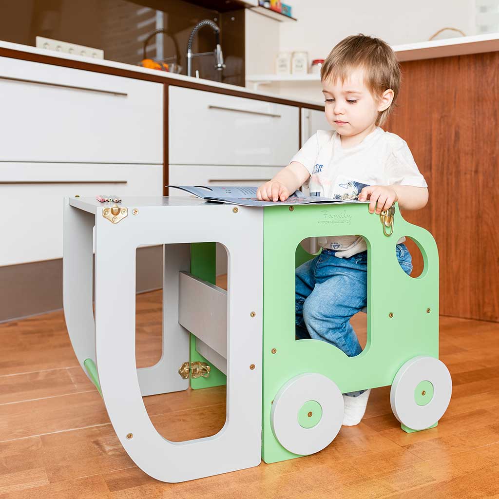 Autoköögi abiline / õppelaud Family-scl-lt