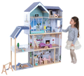 Wooden Dollhouse Crystal with LED Lights