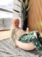 Handcrafted Giant Moon Pillow for Babies & Toddlers 