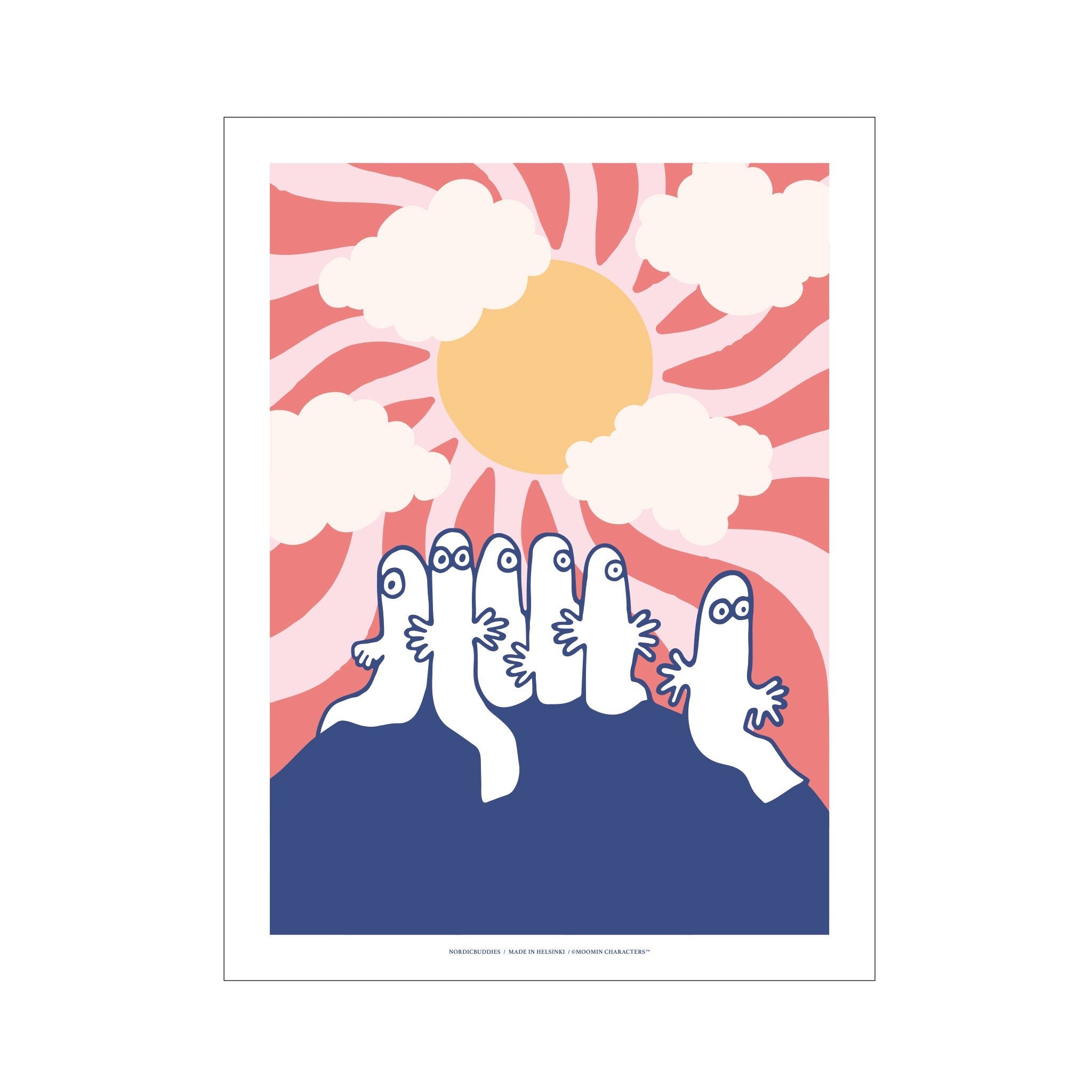 Hattifatteners Poster, 30x40 cm