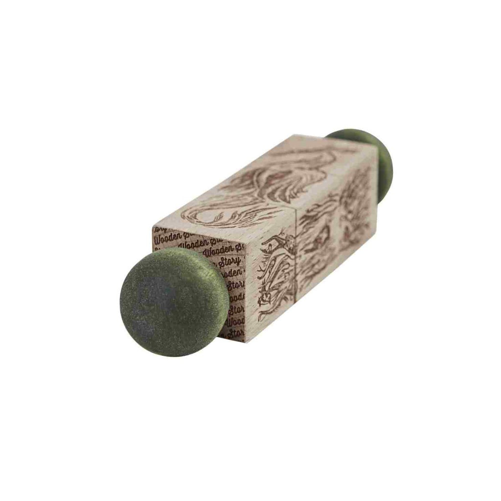 Magic Forest Wooden Spinning Puzzle - Colorful