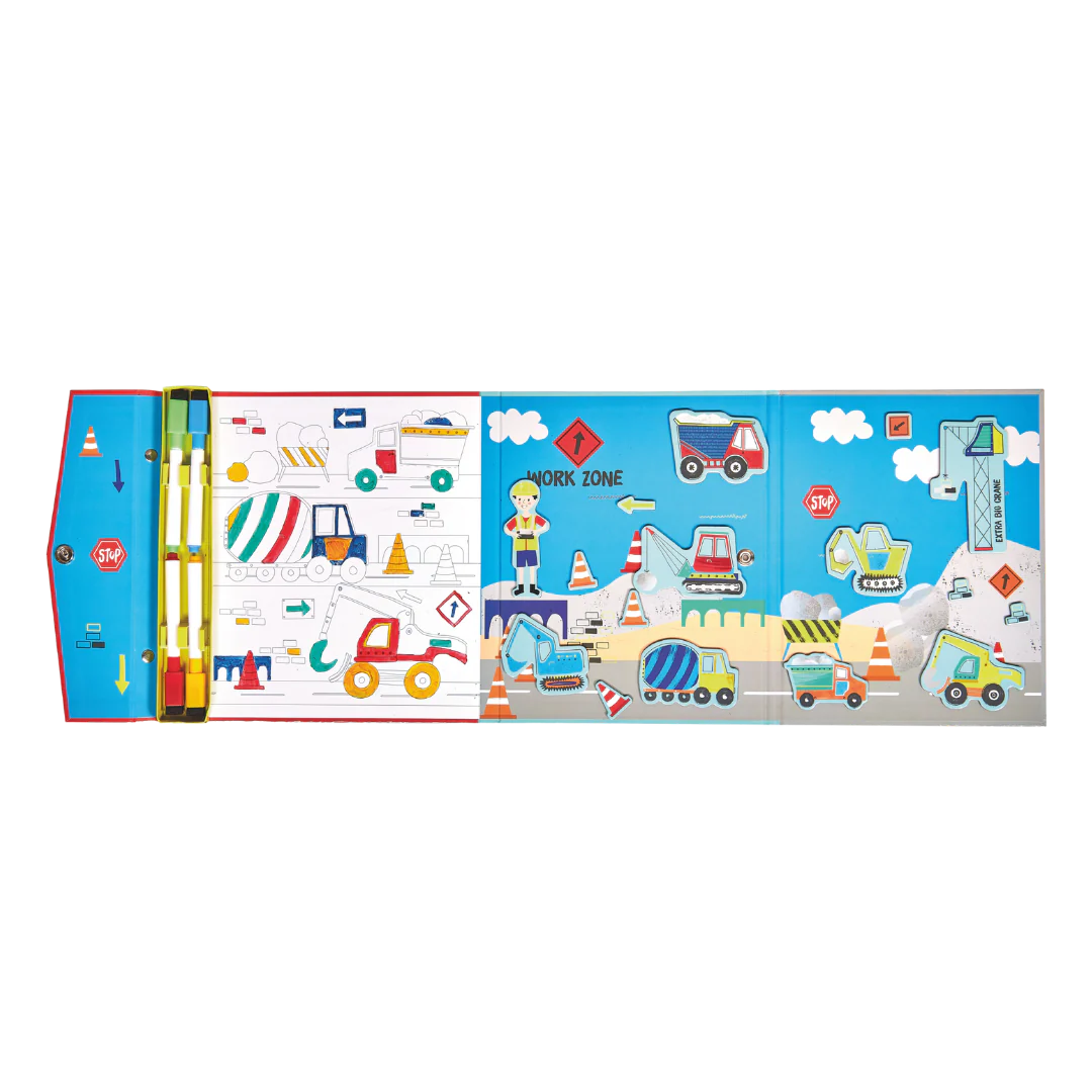 Magnetic Multiplay Scene - Construction Site