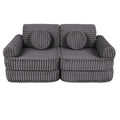 Medium Modular Sofa for Kids - Churros Jurassic Grey