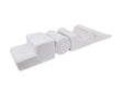 MeowBaby® Bearly Shape Set with 4 Elements - White