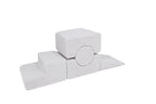 MeowBaby® Bearly Shape Set with 5 Elements - White