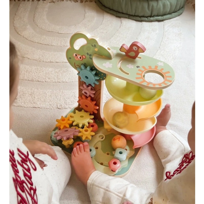 Montessori 4in1 Ball Track Activity Tree