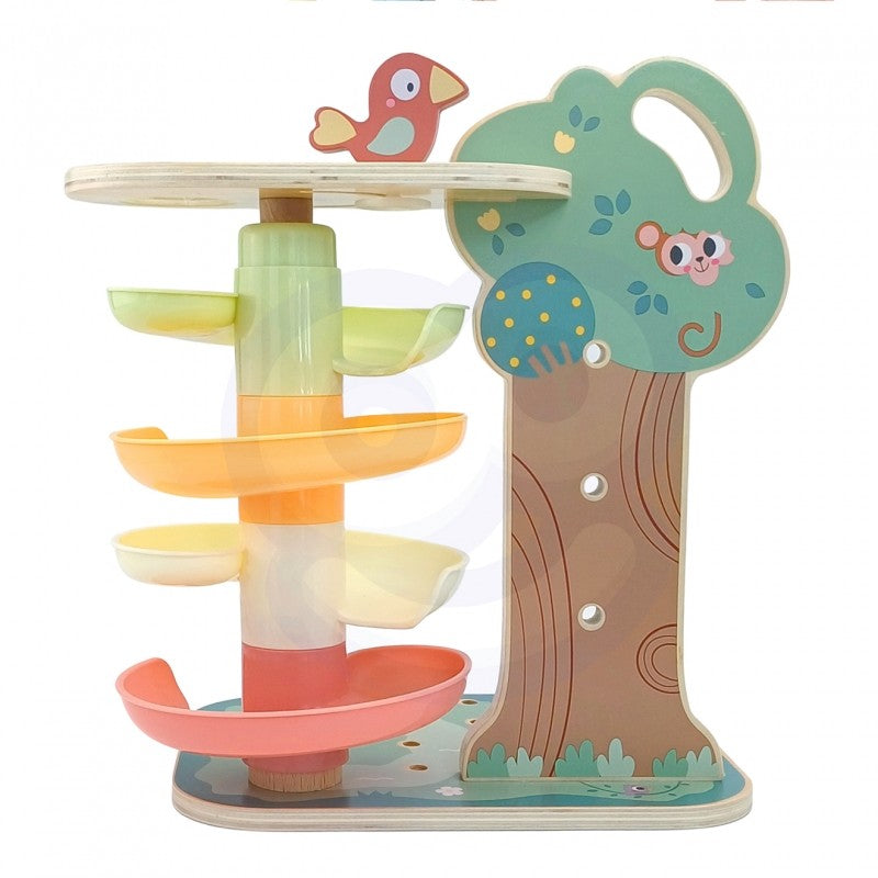 Montessori 4in1 Ball Track Activity Tree