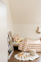 Organic Cotton and Linen Shell Playmat - Sand