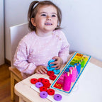 Puzzle For Learning Colors And To Count