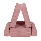 Small Modular Sofa for Kids - Tangle Bubblegum Pink