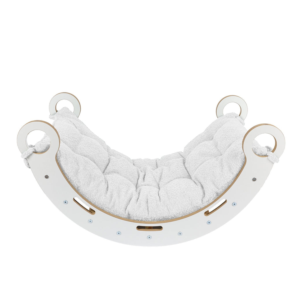 Snug Rocker for Kids - White Pillow
