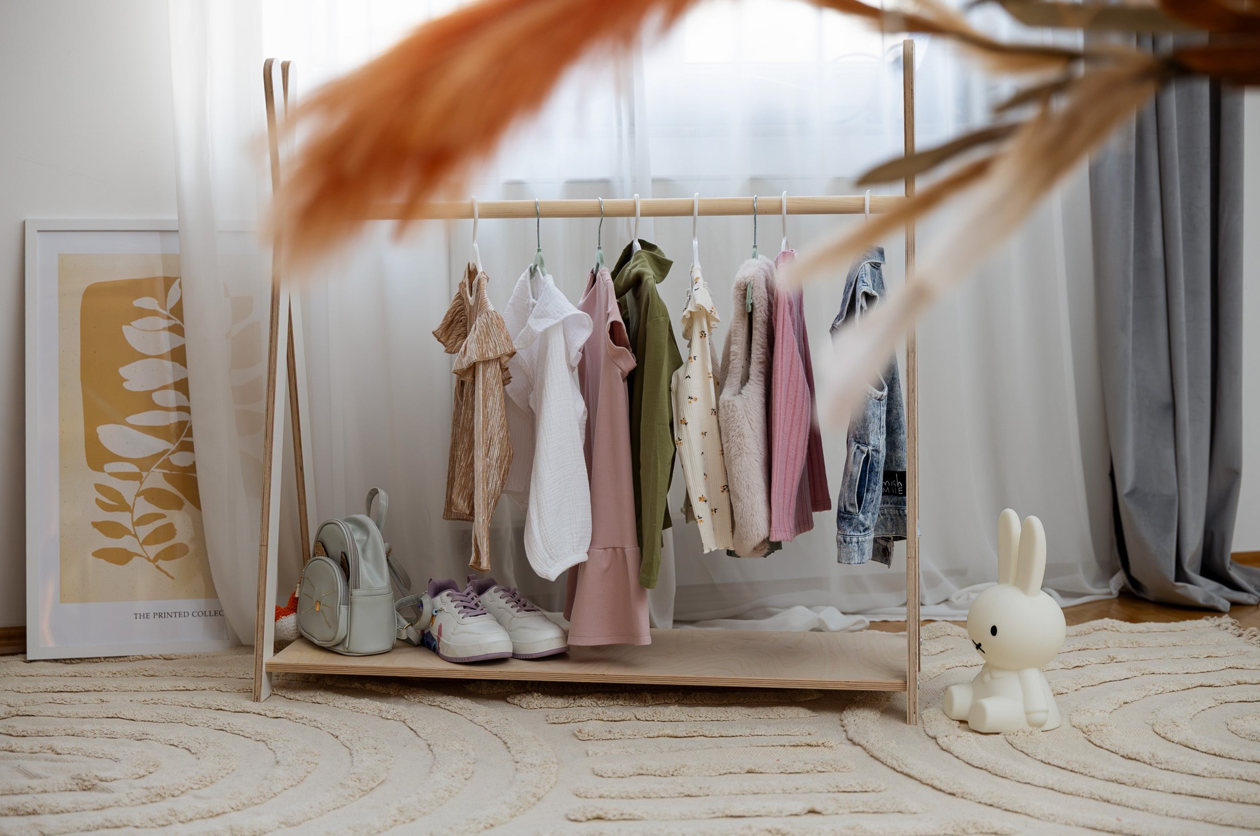 Tipi Clothing Rack For Children - Large White