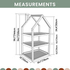 House Shaped Shelf For Kids