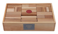 Wooden Blocks in a Box – Natural, 63 pieces