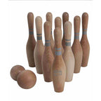 Wooden Bowling Pins - Natural