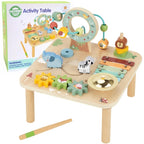 Wooden Educational Table Musical Sensory Maze 5in1