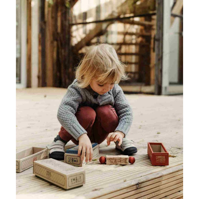 Secret Garden Wooden Spinning Puzzle - Colorful